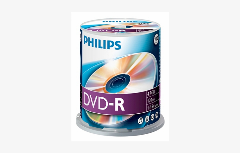 16x Philips Dvd-r - Philips Dm4s6b00f Storage Media - Dvd-r - 16x 4.7 Gb, transparent png #2962952