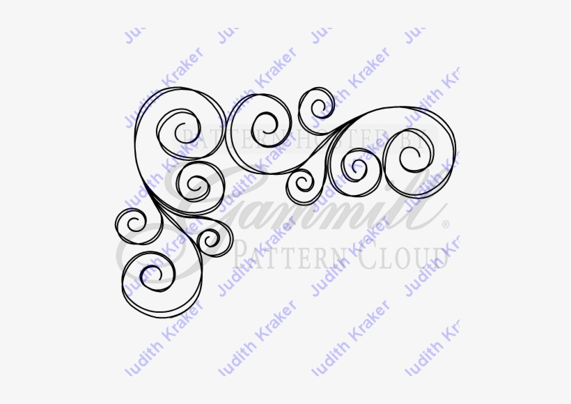 Bdrc Swirls 5 Corner - Circle, transparent png #2963078