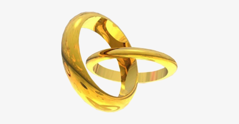 Gold Wedding Rings Png 11 Psd Gold Wedding Rings Images - Yüzük Psd, transparent png #2963183