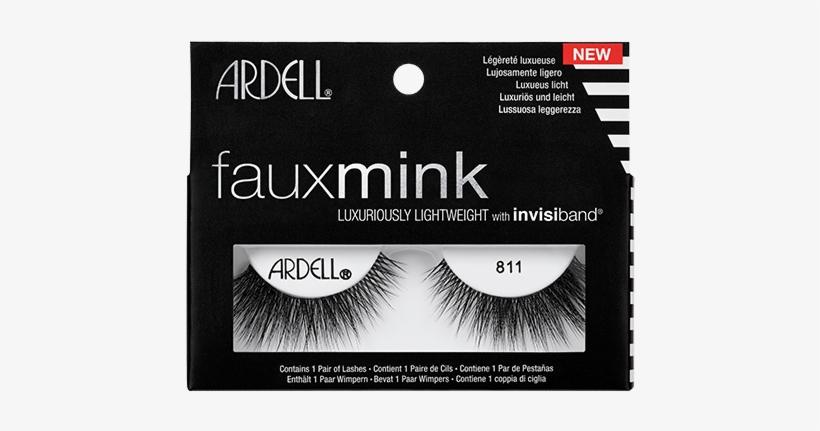 Trim Your Lashes If The Strip Is Too Long - Ardell Lashes Faux Mink, transparent png #2963184