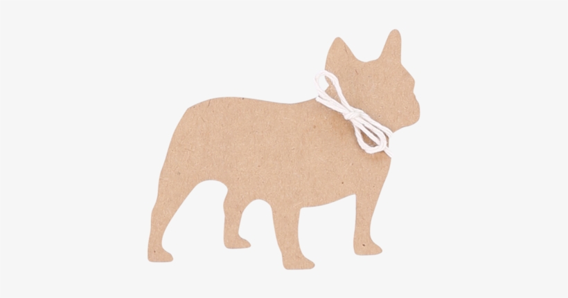 Anouk The Frenchie Gift Tag - Dog's Love Throw Blanket, transparent png #2963415