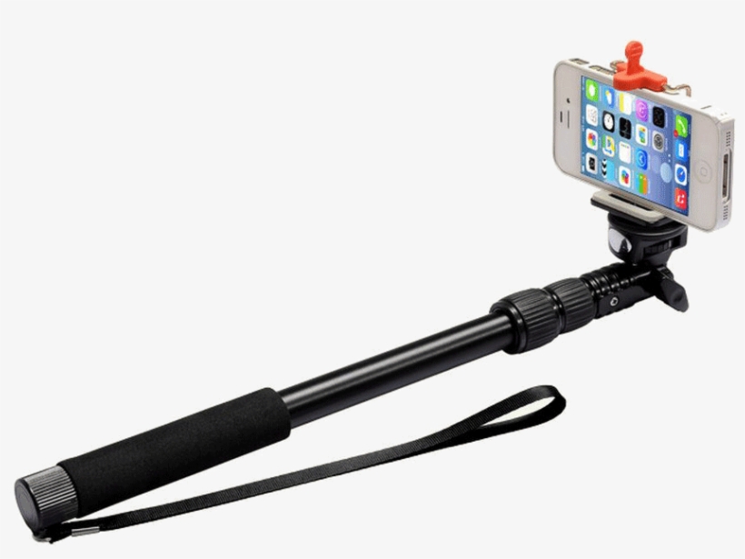 Waterproof Bluetooth Selfie Stick - Iphone Selfie Monopod, transparent png #2963443