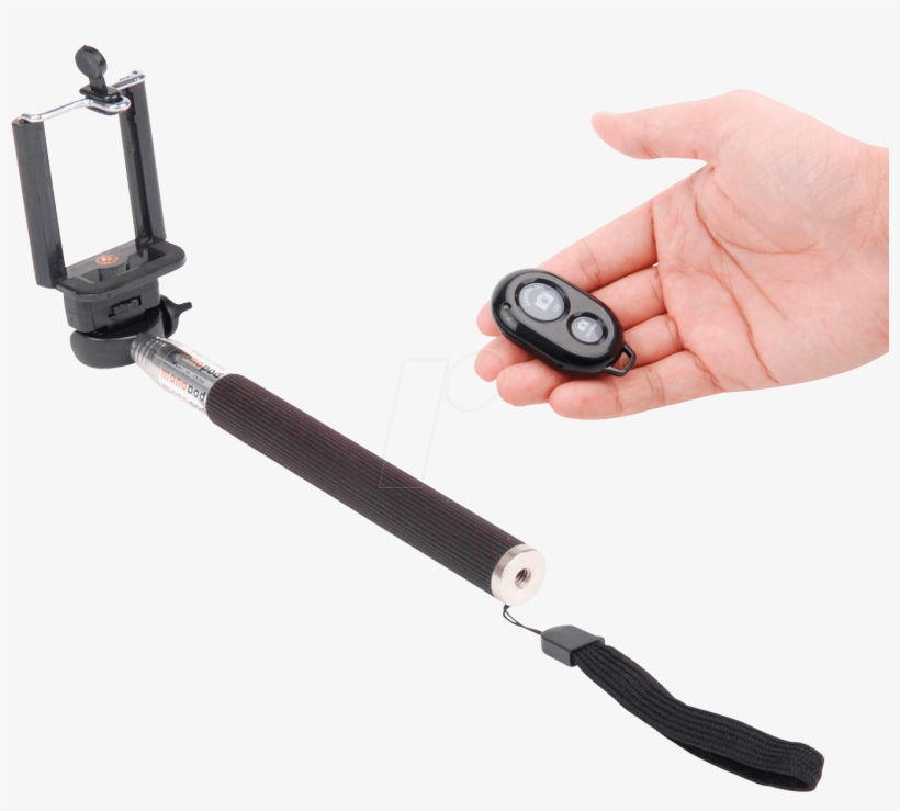 Free Icons Png - Monopod Selfie Stick With Bluetooth, transparent png #2963467