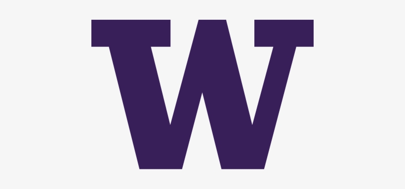 Football And Basketball - Washington Huskies Logo Png, transparent png #2963677
