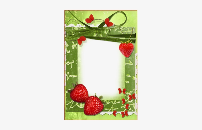 Fresas Jugosas - Picture Frame, transparent png #2963829