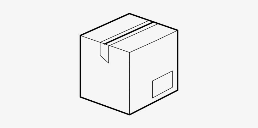 Caja De Cartón - Cardboard, transparent png #2964223