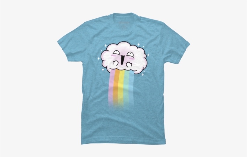 Kawaii Cloud - Memes T Shirt Design, transparent png #2964575