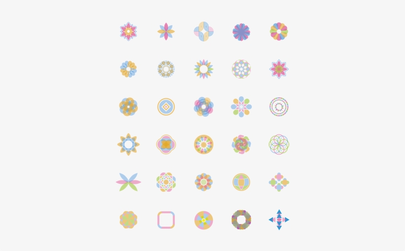 Collection Of Geometric Designs - Line, transparent png #2964714