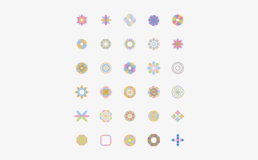 Collection Of Geometric Designs - Line, transparent png #2964714