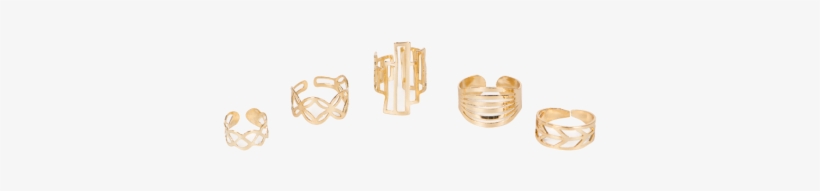 5pz Anillo Set Must A79 - Set, transparent png #2965677