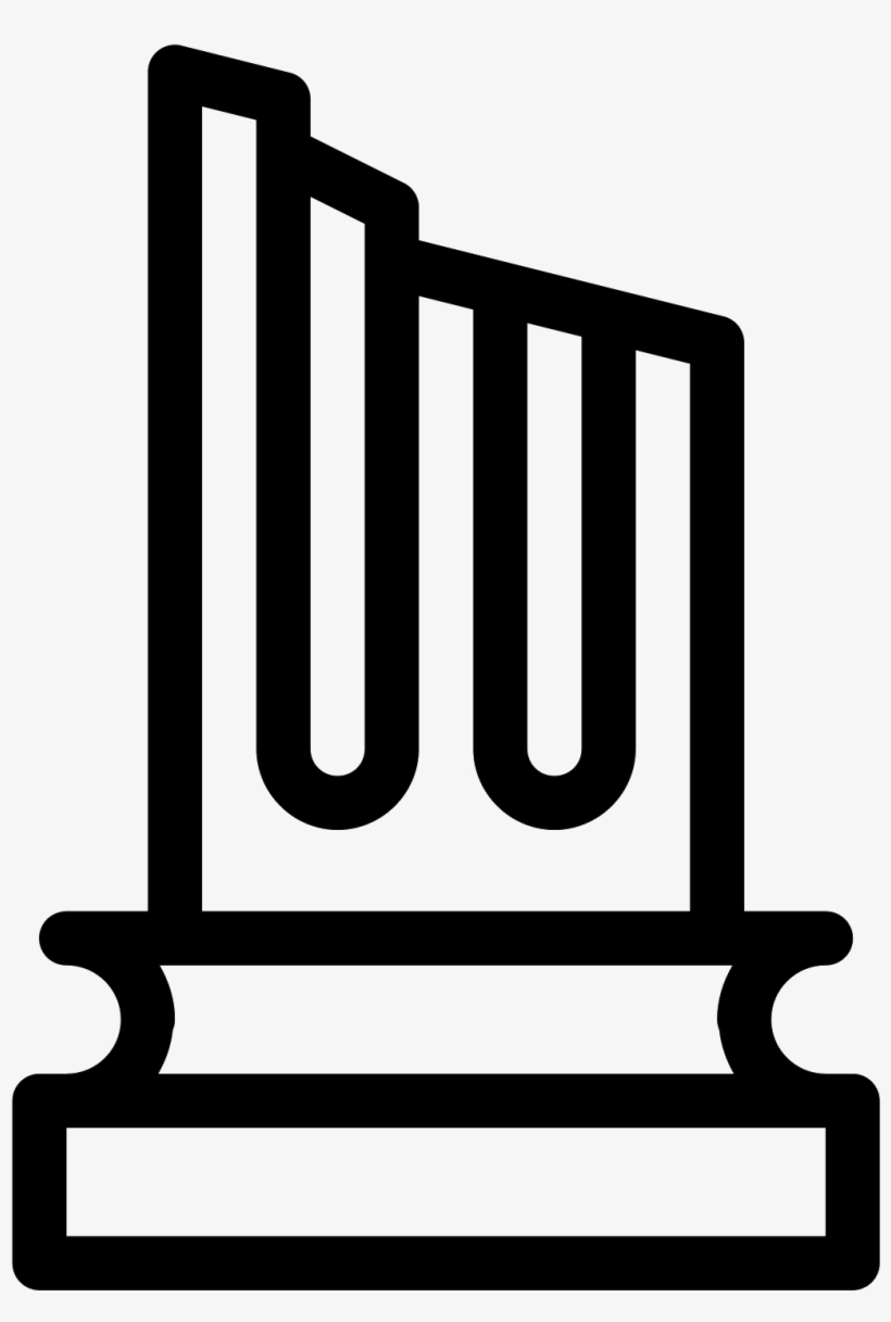 Greek Pillar Base Icon - Greek Icon Png, transparent png #2965809