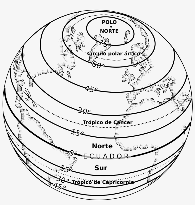 Latitude Lines-es - Parallels And Meridians Png - Free Transparent PNG ...