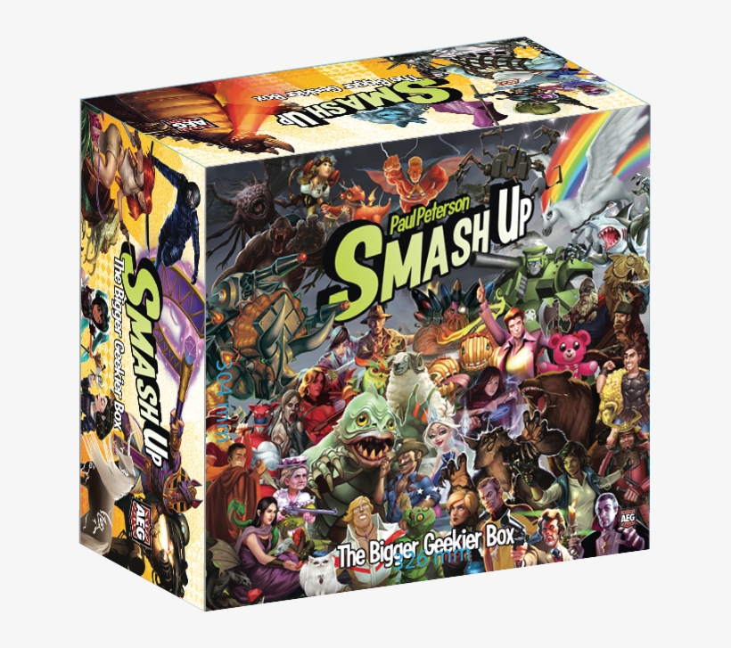 Bigger Geekier Box 3d Box - Smash Up The Bigger Geekier Box, transparent png #2967456