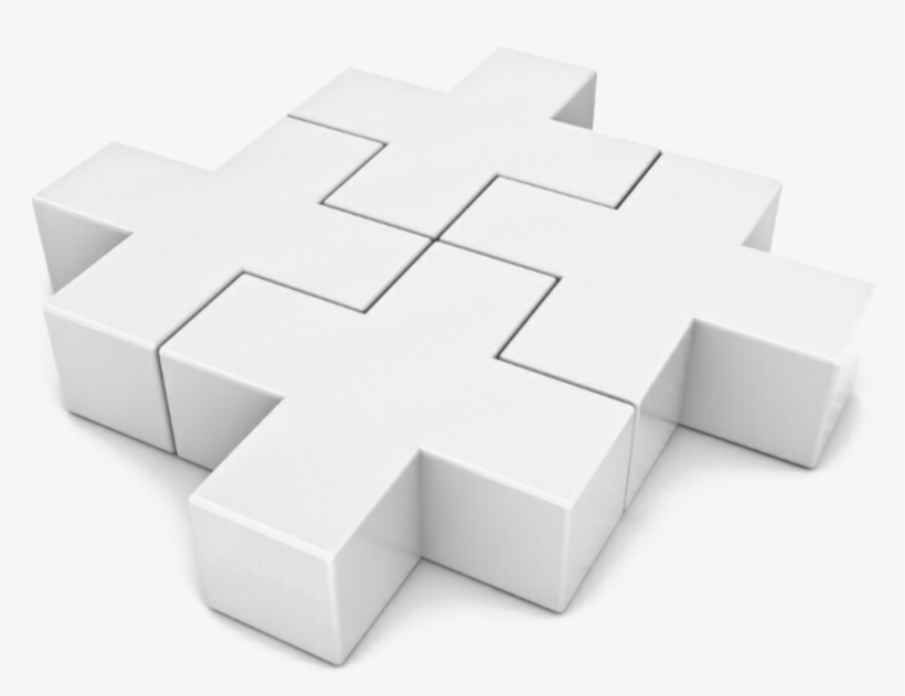 3d Box Png - Black-and-white, transparent png #2967480