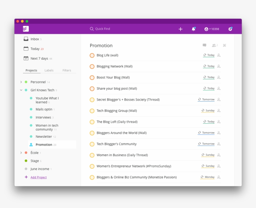 In Conclusion - Todoist, transparent png #2967562