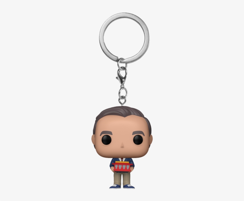 Mister Rogers Pocket Pop Keychain - Mr Rogers Pop Figure, transparent png #2967659