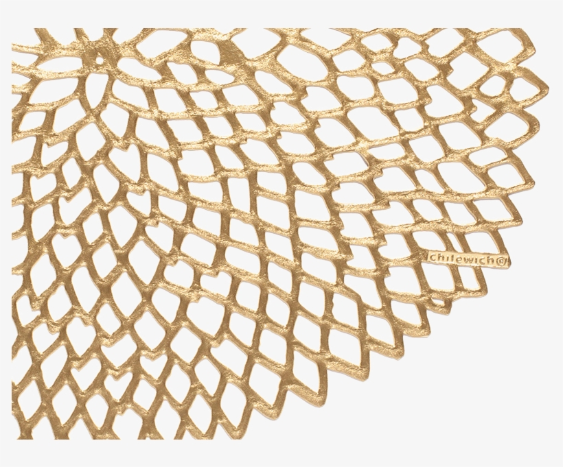 Coasters In Brass Dahlia - Chilewich Dahlia Placemat, Grey, transparent png #2967887