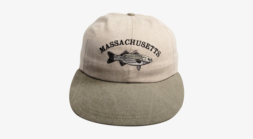 Massachusetts Striper 6 Panel Baseball Cap, transparent png #2968446