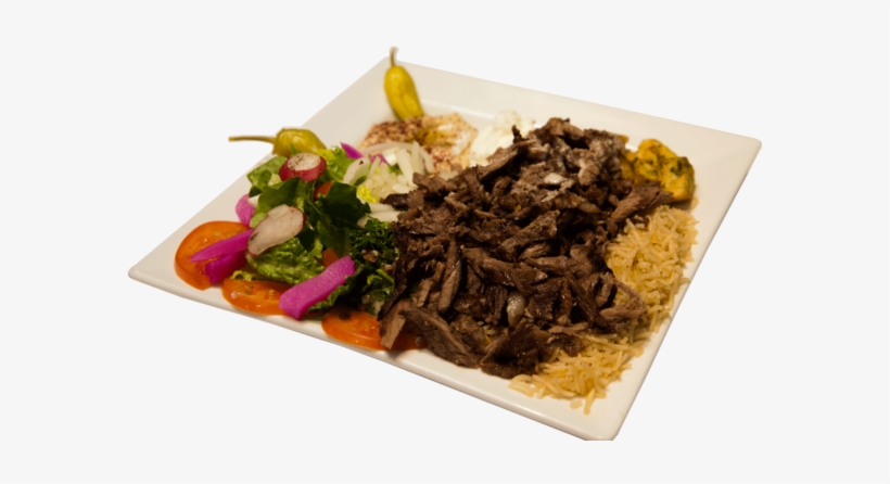 Beef Shawarma Platter - Shawarma, transparent png #2968553