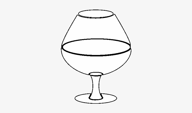 Dibujo De Copa De Vino Para Colorear - Wine, transparent png #2968911