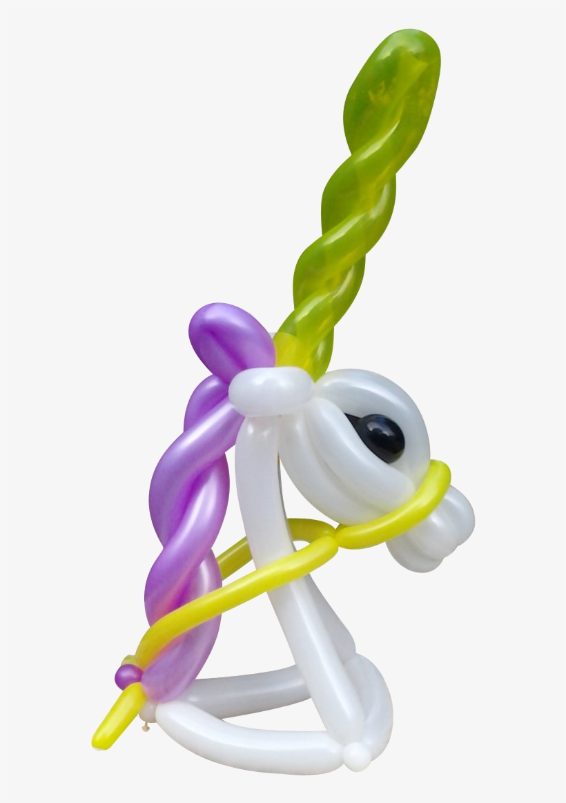 Unicorn Balloon Hat Ballon Animals, Animal Balloons, - Unicorn Balloon Hat, transparent png #2969044