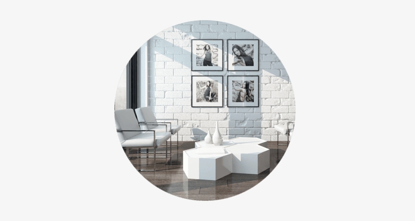 Wooden And Stone Flooring Specialists - White Stone Interior Wall, transparent png #2969169