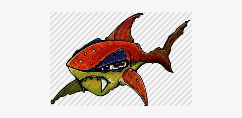 Hand-drawn Cartoon Alien Shark By Aaron Goodson - Snapper - Free Transparent PNG Download - PNGkey Hand-drawn Cartoon Alien Shark By Aaron Goodson - Snapper - Free Transparent PNG Download - PNGkey