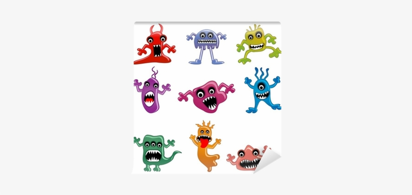 Vector Illustration Of Collection Of Cartoon Alien - Illustration, transparent png #2969388