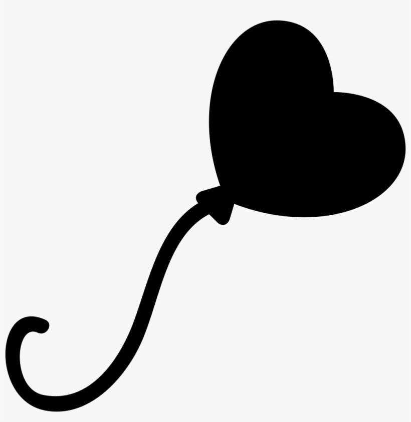 Heart Balloon Comments Heart Balloon Svg Free Transparent Png Download Pngkey