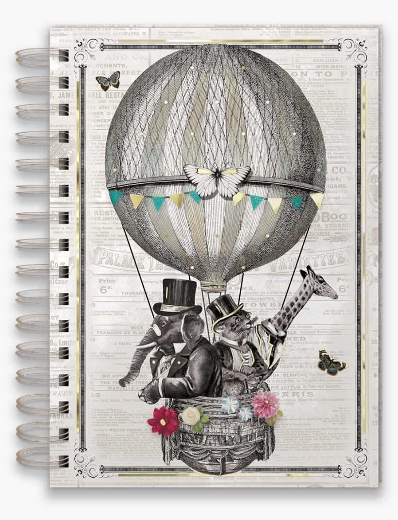 Airballoon Animals Spiral Journal - カードセット 10枚セット, transparent png #2969444