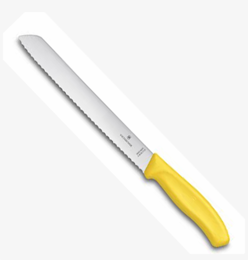 Victorinox Yellow Carving Knife - Utility Knife, transparent png #2969834