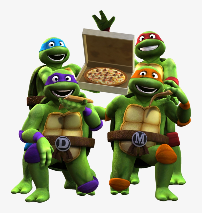 Tortugas Ninja Del 80 - Teenage Mutant Ninja Turtles Render, transparent png #2970821