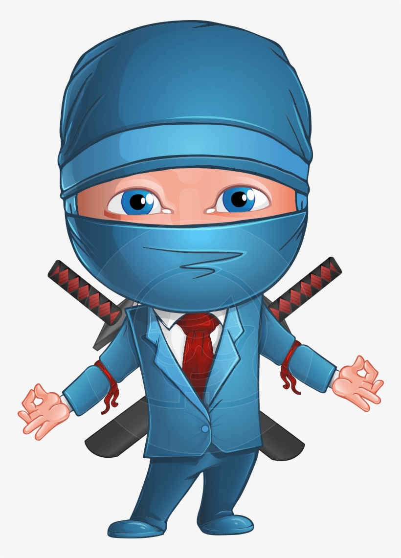 Hideki The Business Ninja - Cartoon, transparent png #2970916