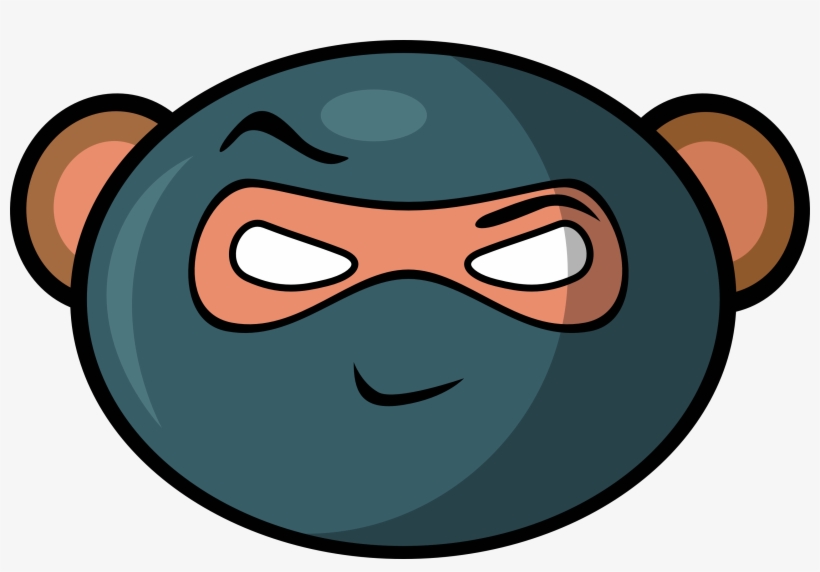 Ninja Monkey, transparent png #2971180