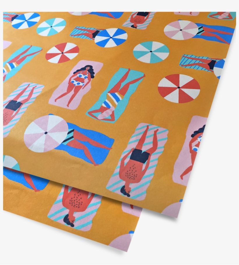 Beach Gift Wrap - Motif, transparent png #2971235