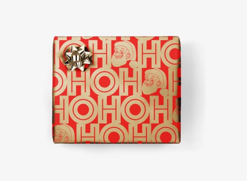 Clarence Claus™ Hohoho Gift Wrap - Gift Wrapping, transparent png #2971485