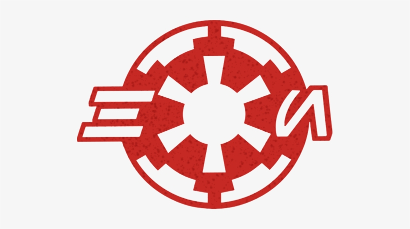 Holonet News Logo - Star Wars Imperial Stencil, transparent png #2971510