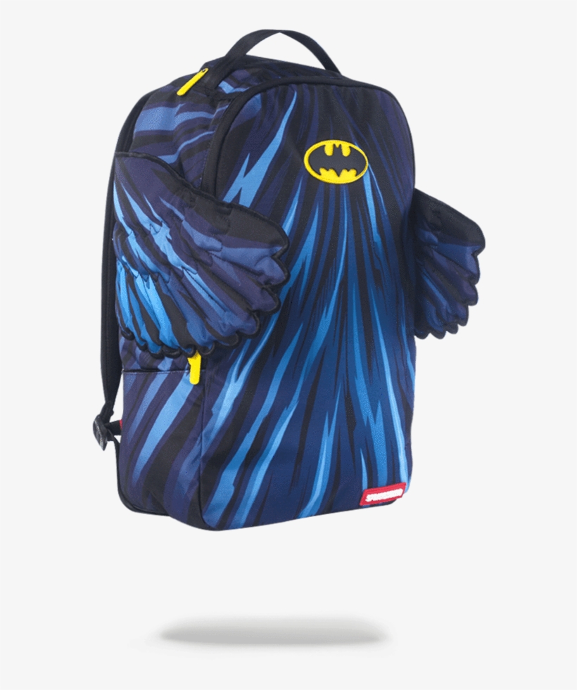 Batman Cape Wings - Sprayground Batman Bag, transparent png #2971512