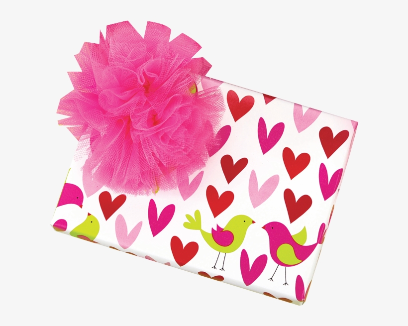 Valentine's Day Gift Wrap - Greeting Card, transparent png #2971528