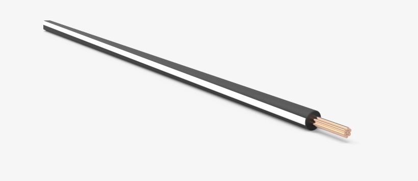 Txl Automotive Wire 22 Awg Black W/ White Stripe Bulk - Pencil Top View Png, transparent png #2971529