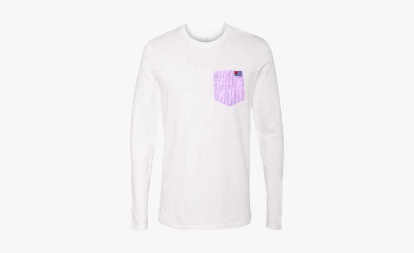 Our Signature 100% Cotton Long Sleeve T-shirt With - T-shirt, transparent png #2971709