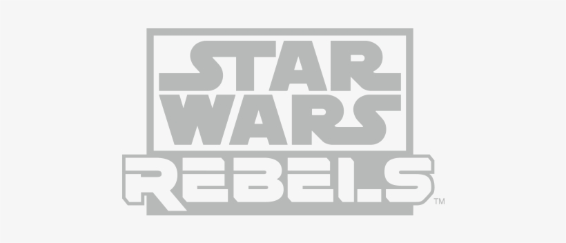 Star Wars Rebels Logo - Star Wars Rebels White Logo, transparent png #2971737