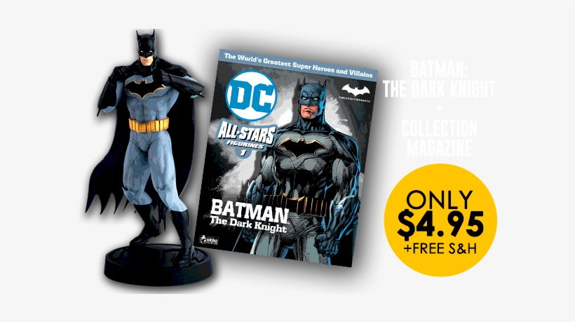 Batman Offer - Eaglemoss Dc All Stars, transparent png #2971840