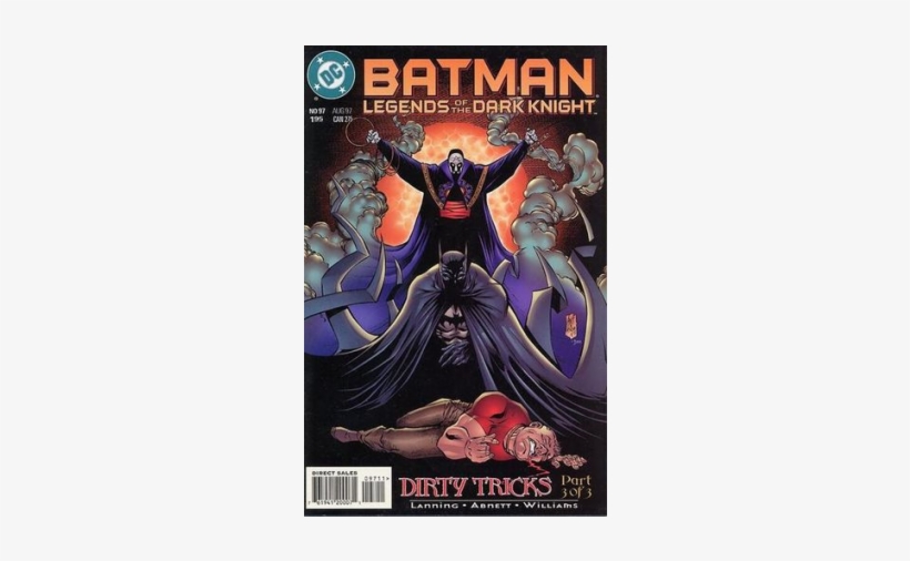 Купете Comics 1997-08 Batman Legends Of The Dark Knight - Batman, transparent png #2971923