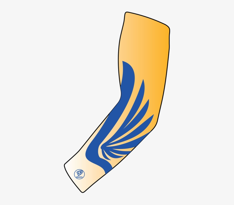 Yellow Gold And Royal Blue Wings, transparent png #2972184