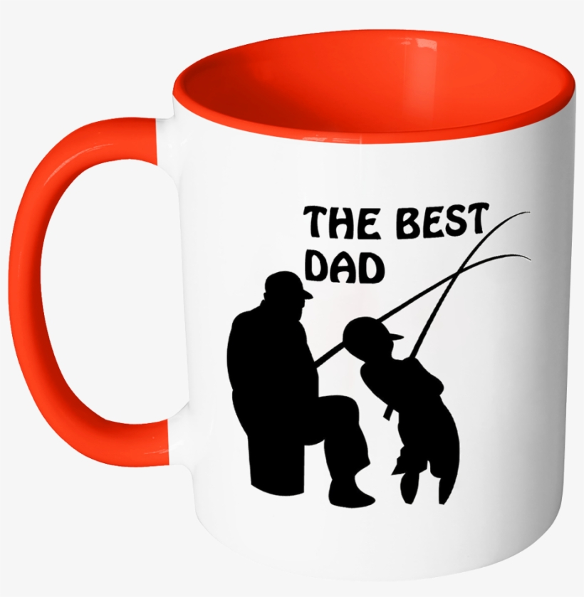 Father's Day Coffee Mug - Shirts By Sarah Matching Fishing T-shirts Father Son, transparent png #2972801