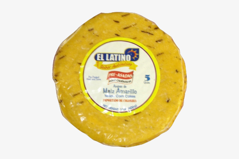 El Latino Maiz Amarillo Yellow Corn Cakes, 14 Oz - Arepas El Latino, transparent png #2973234