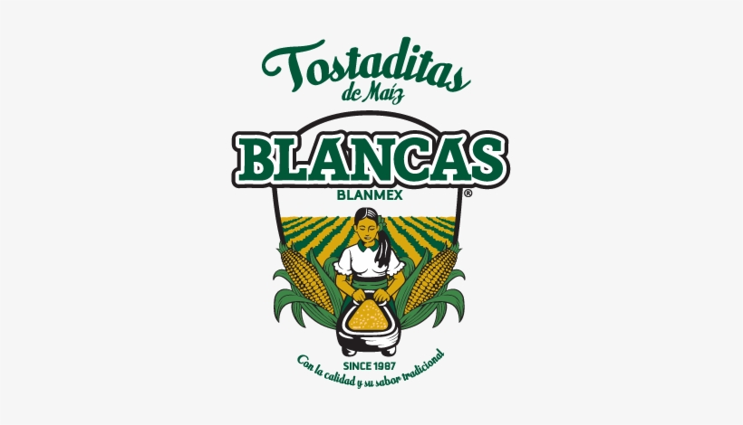 Tostaditas Blancas De Maíz - Tostadas Blancas, transparent png #2973359