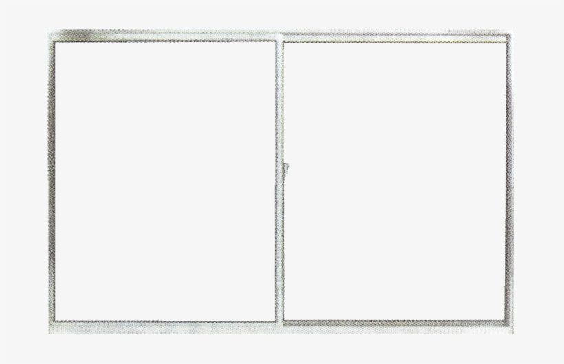 Janela Sem Bandeira 2 Folhas 1 Fixa - Parallel, transparent png #2973628