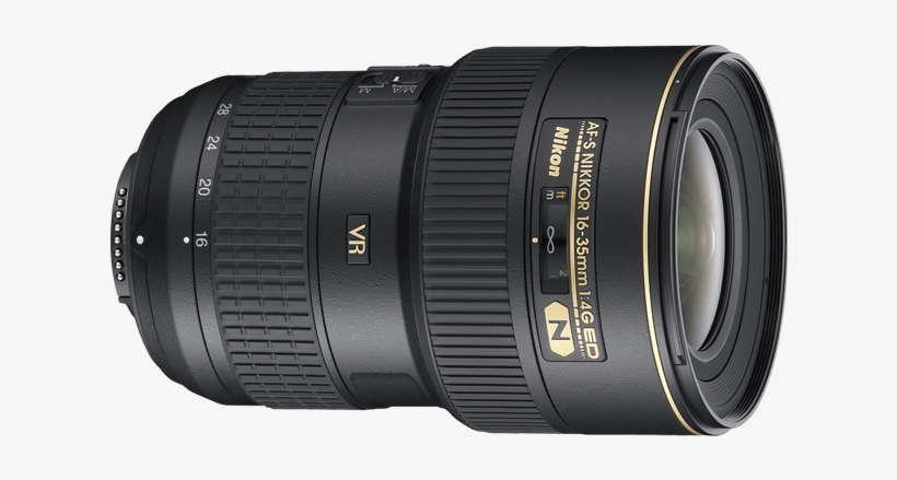 Existen Diversas Variantes En Lentes Nikkor Para Cámaras - Nikkor Zoom Lens For Nikon F - 16mm-35mm - F/4.0, transparent png #2973831